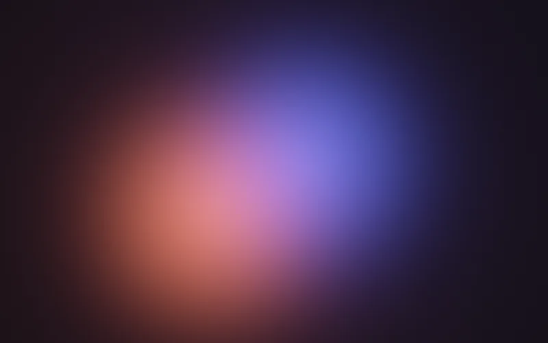 Glow shader preview: Two soft lights drifting behind cards, product shots and pricing tables.