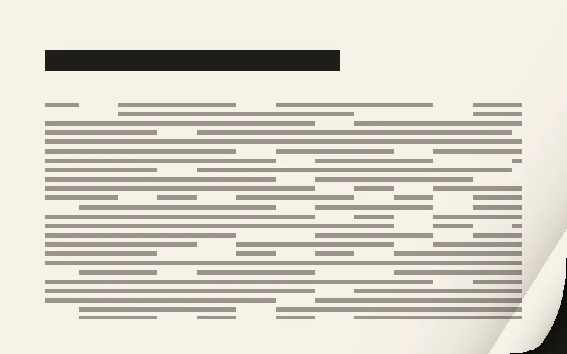 Page Curl shader preview: The page peels back from a corner, following the pointer.