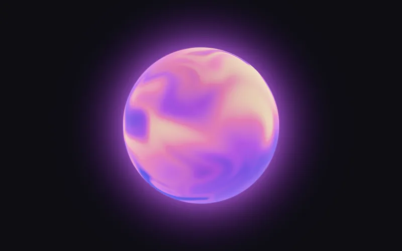 Orb shader preview: The glowing, breathing sphere of voice and AI interfaces.